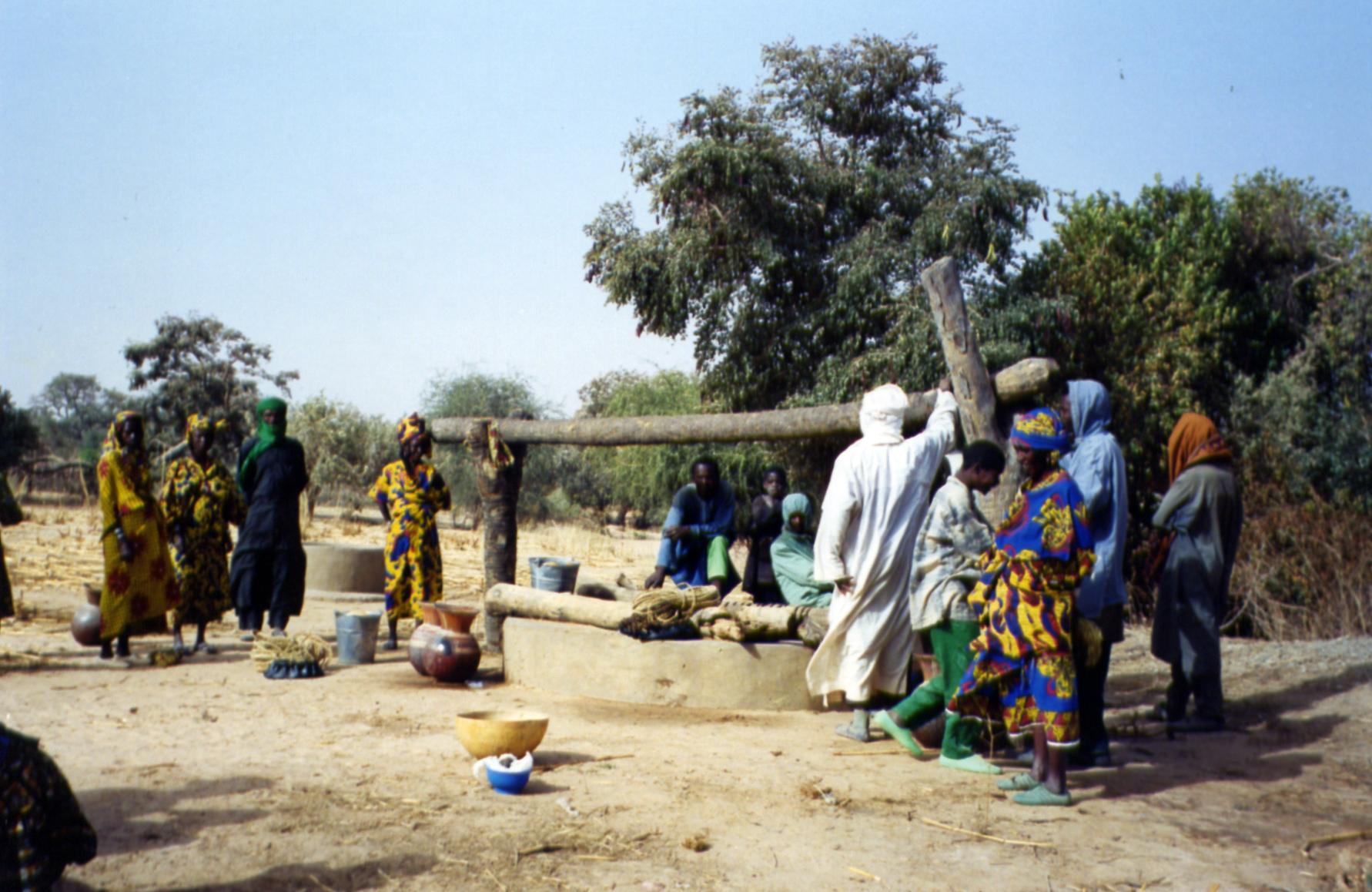 Diomoga well, Niger